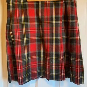Vintage Mini Kilt Size 12